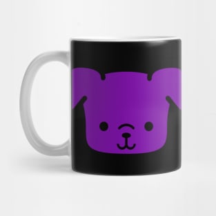 Cute Purple Dog Mug